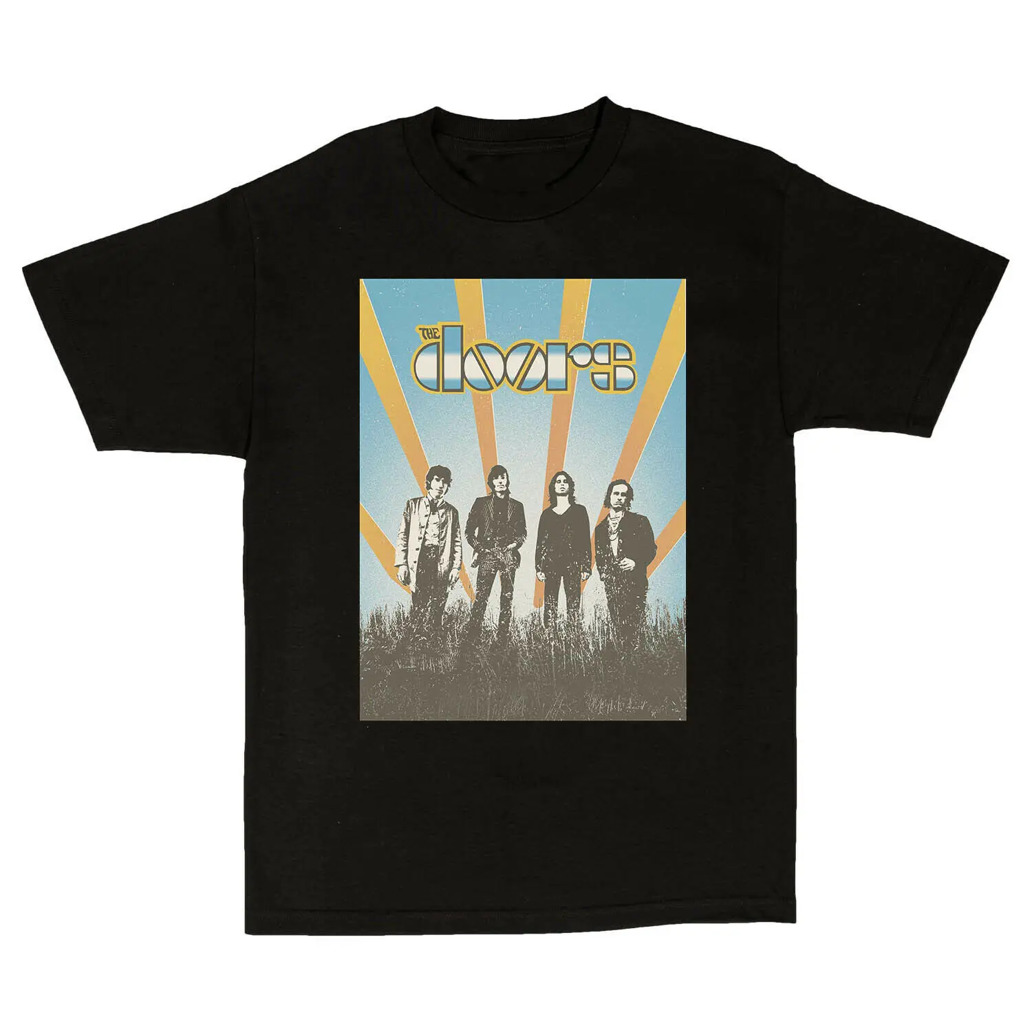 

Authentic THE DOORS Band Waiting For The Sun Slim Fit T-Shirt S-2XL NEW