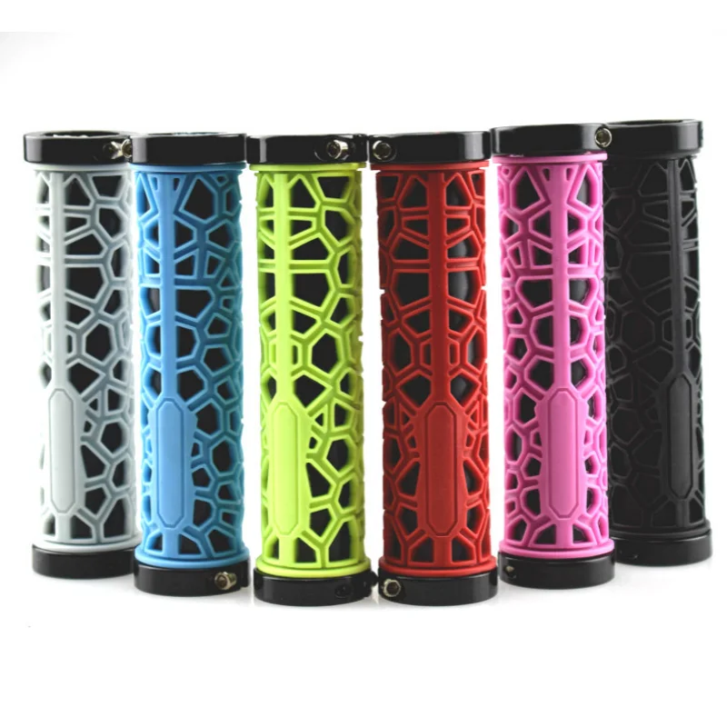 Ultra Light Bicycle Grips Water Cube Mountain Road Bike Bilateral Locking Cycling Equipment Assistant Handle Accessory | Спорт и