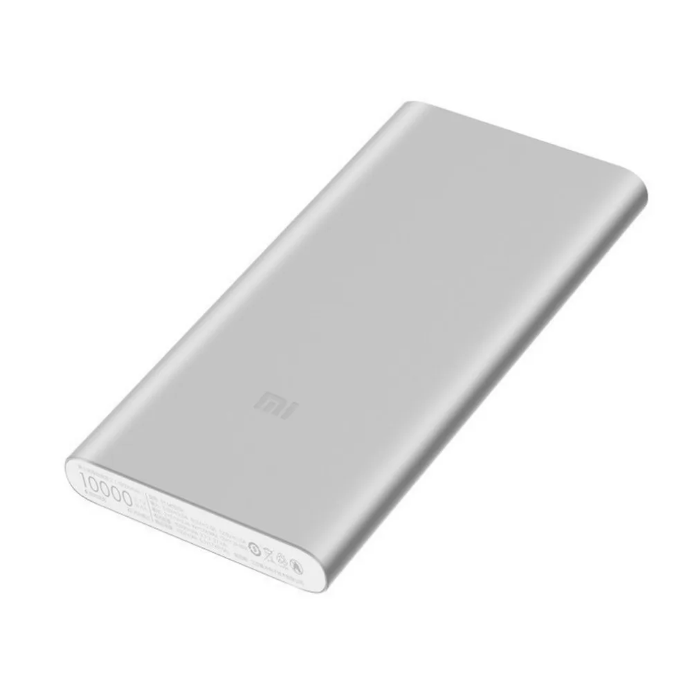 Xiao mi 10000mAh power bank 2 внешнее устройство для быстрой зарядки аккумулятора power bank 10000mAh PLM09ZM с двумя выходами USB