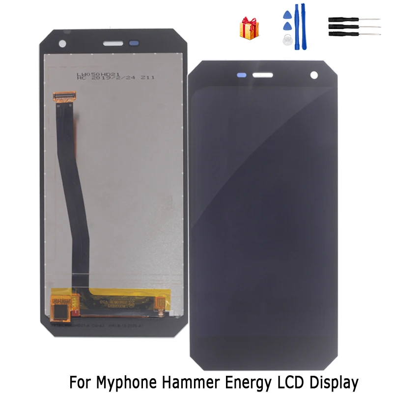

Original For myPhone Hammer Energy LCD Display Touch Screen High Quality Digitizer Assembly Glass Panel LCD Display Replacement