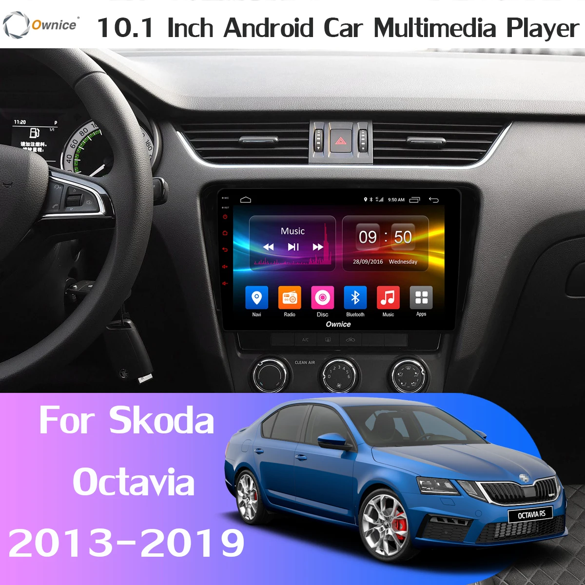360 ° 4* камера 4G SIM WiFi Android 9,0 8 ядерный 4G+ 64G SPDIF DSP CarPlay Автомобильный gps радио плеер для Skoda Octavia 3 A7 2013