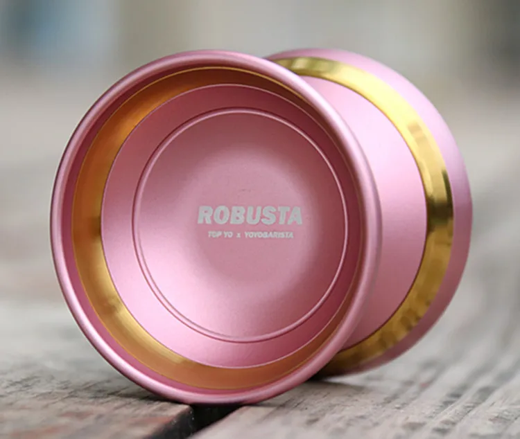Новое поступление topoxyoyoyobarista Robusta Профессиональный Йо-Йо металлическое кольцо yoyo проходит через двойное кольцо yoyo
