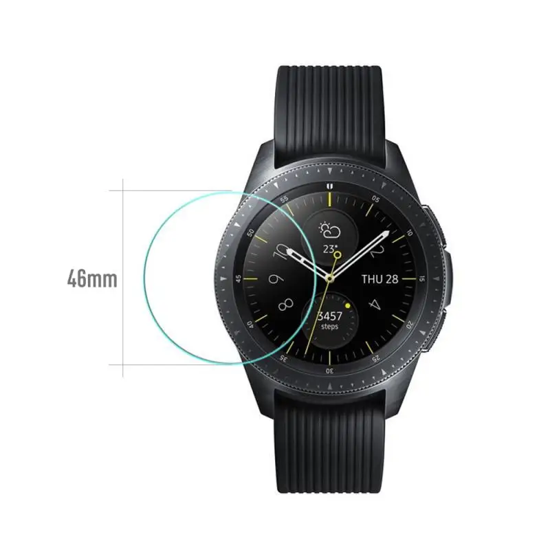 watch 9h hard film for Samsung Galaxy Watch Gear 42mm Tempered Glass Protector Smart Watch case cover protective case cover