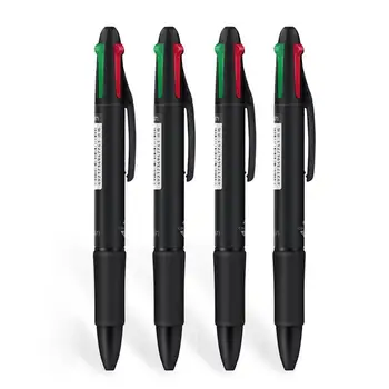 

Four Colors Plastic Ballpoint Pen 14cm New Color Advertising Gift BallPen Students Multi Purpose Writing Stationery Dropshipping