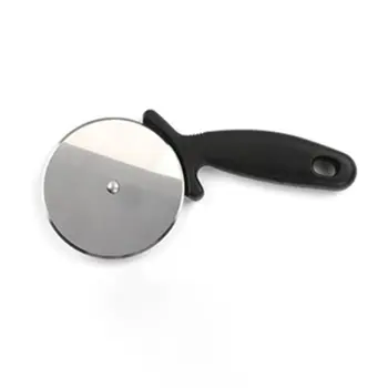 

Stainless Steel Pizza Cutter with Anti-Skid Handle Pizza Wheel Slicer Kitchen Pizza Tool Dishwasher Safe