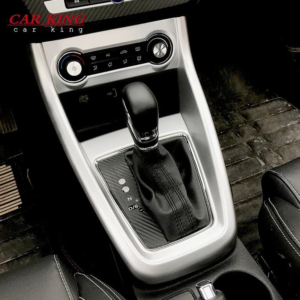 

For MG ZS 2017-2020 ABS Matte interior Styling Accessories Car gear shift knob frame panel Decoration Cover Trim Only for LHD