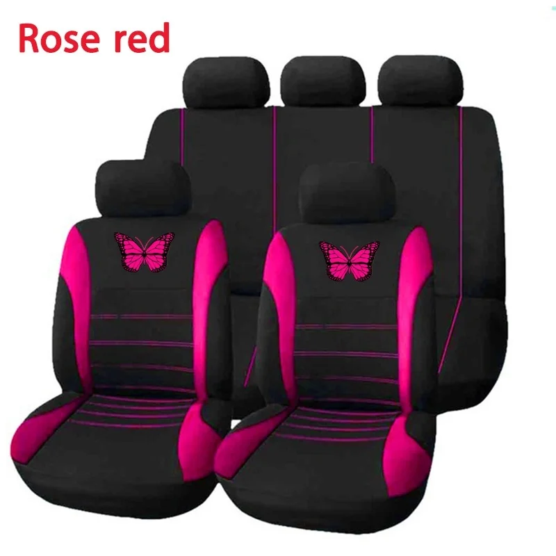 Butterfly Car Seat Covers Universal Protection Interior Accessories