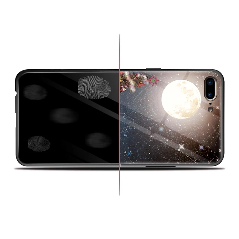 Xmas закаленное Стекло чехол для samsung Galaxy A50 A40 A30 A70 J7 J5 A7 A9 A8 S8 S9 S10 Lite J4 J6 A6 плюс J8 чехол Coque