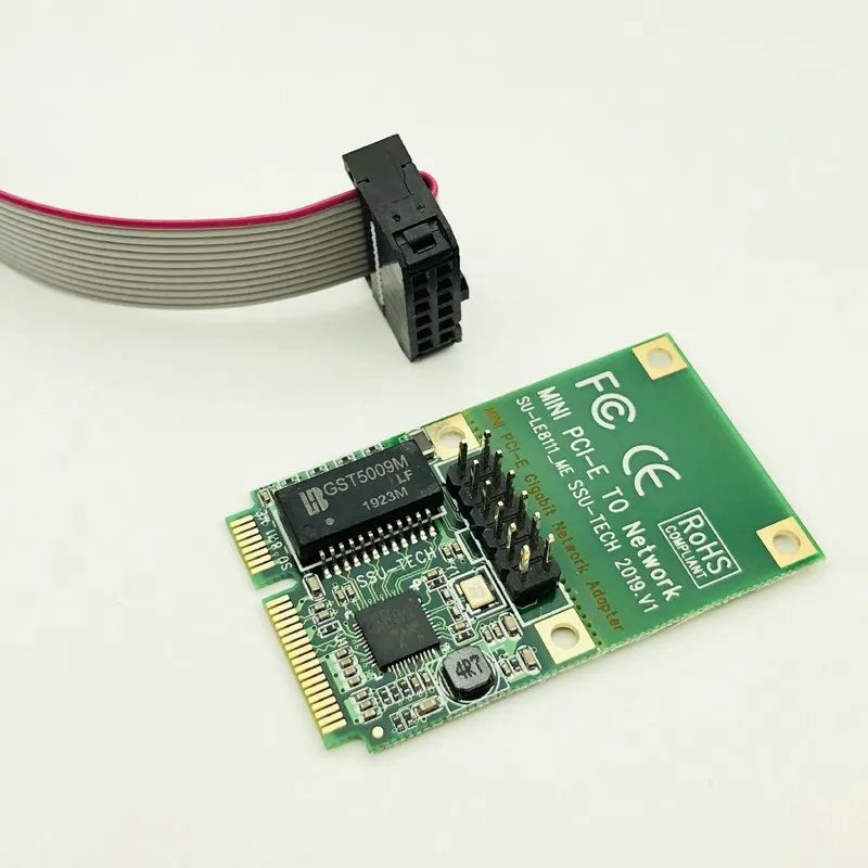 Сетевая мини карта H1111Z PCI E сетевая 1000 Мбит/с гигабитный Ethernet 10/100/1000 м NIC RJ45 LAN