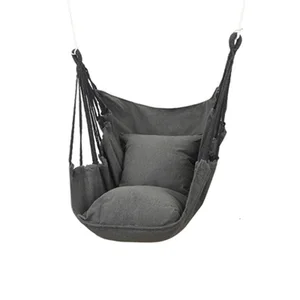 Indoor and Outdoor Garden Hammock Dormitory Bedroom Student Lazy Reclining Hanging Chair Swing Chair With Cushion