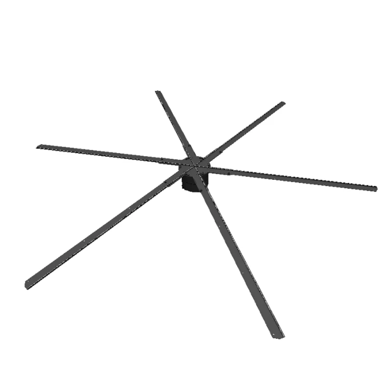 3D голографический светодиодный дисплей с Wi-Fi облачной платформой и