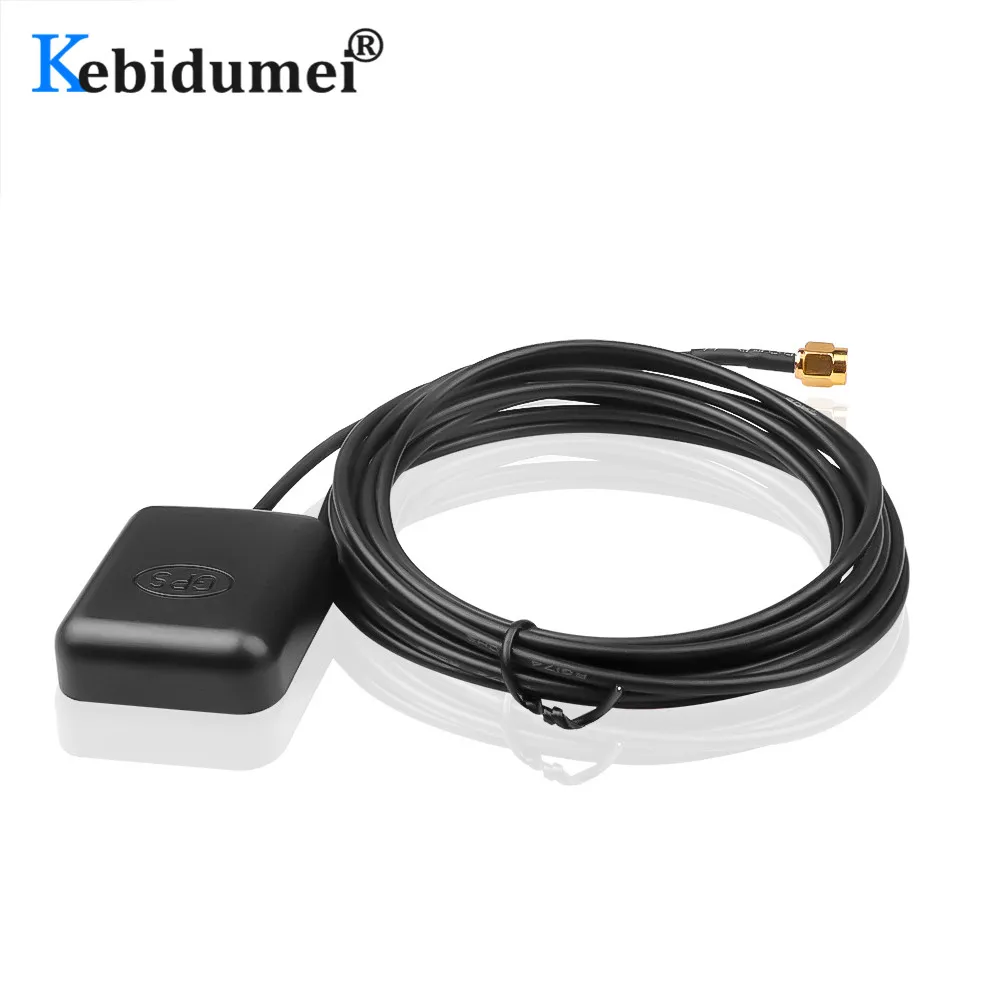 Автомобильный приемник GPS SMA Conector 3 м кабель автомобильная антенна GPS авто антенна адаптер для DVD навигации камера ночного видения