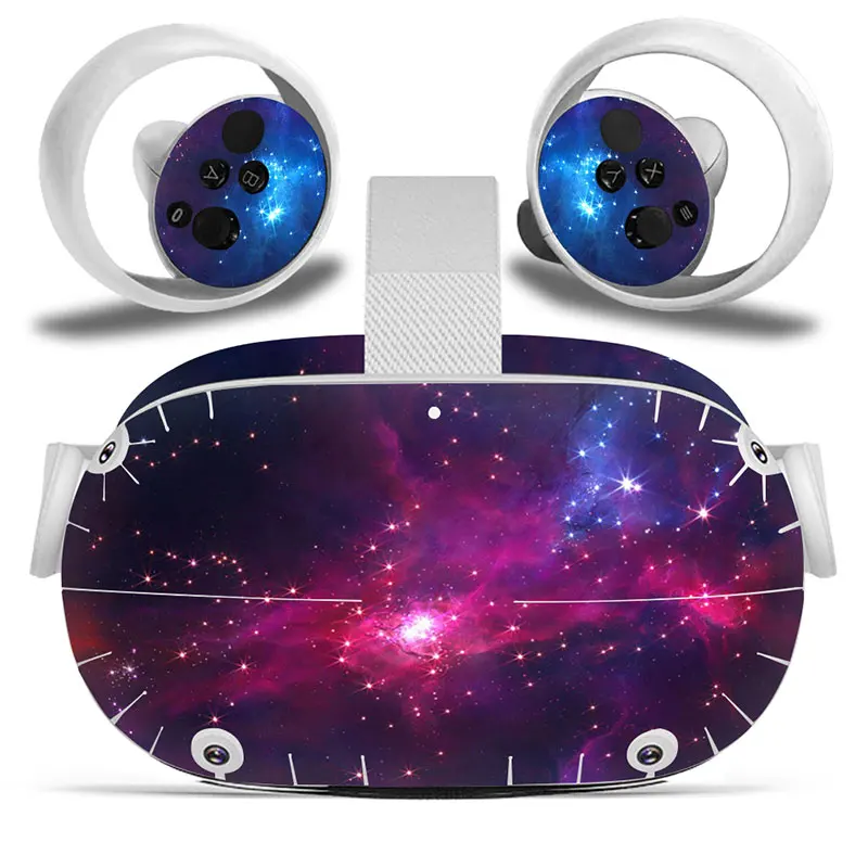 Sky design for Oculus Quest 2 VR Sticker Headset Virtual Reality Decals Protective PVC Skin for Oculus Quest 2 VR skin sticker 