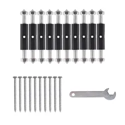 10 Pcs 86 Type Universal Switch Socket Bottom Box Repair And Rescue Strut Corrosion-resistant Remedial Brace