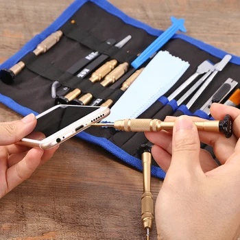

22 in 1 Cell Phone Repair Hand Tool Kit Multi-functional Practical Convenient Spudger Pry Opening Tool Screwdriver Set