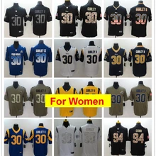 Женские футбольные майки в стиле Лос-Анхелес Аарон Дональд Джаред Гофф Тодд гурли II Купер Kupp