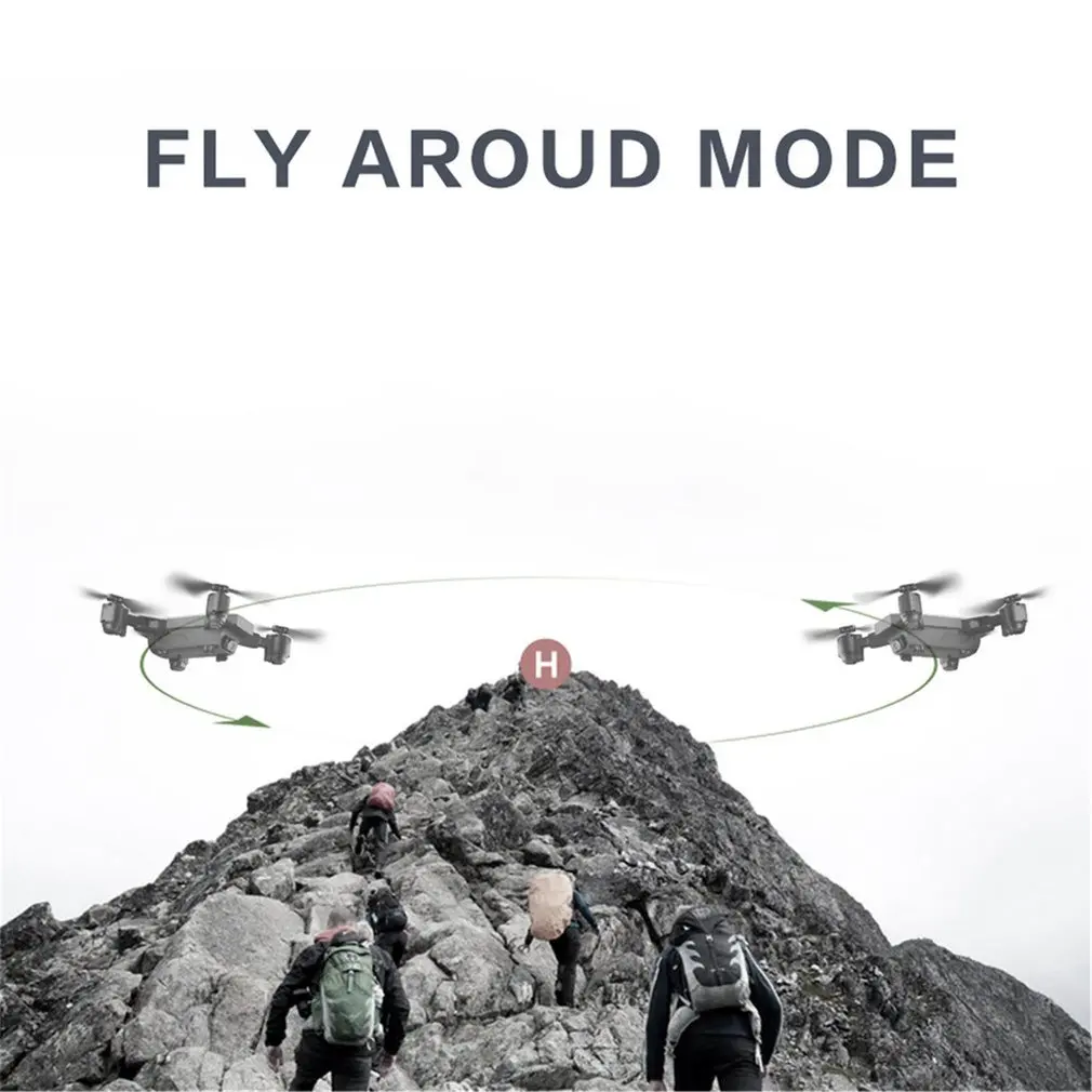 SMRC S20 Складная 6-ось FPV беспилотный Радиоуправляемый летательный аппарат-Квадрокоптер на дистанционном управлении с gps сальто Широкий формат Камера 1080P удержания высоты двойной батареи