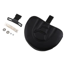 Черный драйвер всадника спинка регулируемая для 2007- Harley/Heritage Softail моделей