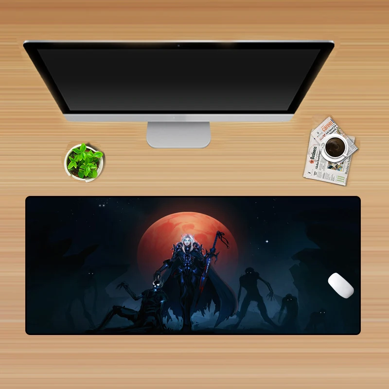 Yuzuoan Vampire Earl Home Must-have коврик для обучения легко моется компьютерная игра коврик для компьютерной мыши офисный ноутбук с