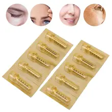 10pcs 0.5ml Ampoule Head Wrinkle Remover Needle Injection Beauty Instrument Syringe Needle Hyaluronic Acid Injection Pen Supply