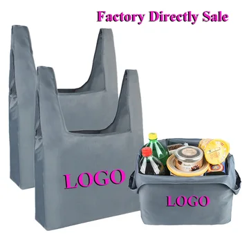 

Factory Portable Handbag Reusable Eco-Friendly Grocery Foldable Shopping Bags Small Size Folding Tote Pouch Can Be Customized