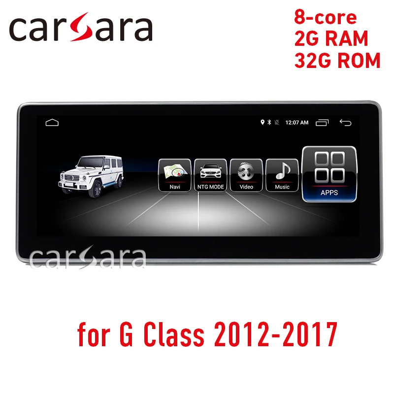 

G class touch screen display navigation system upgrade G63 G65 G500 12-17 GPS head unit radio stereo dash multimedia player