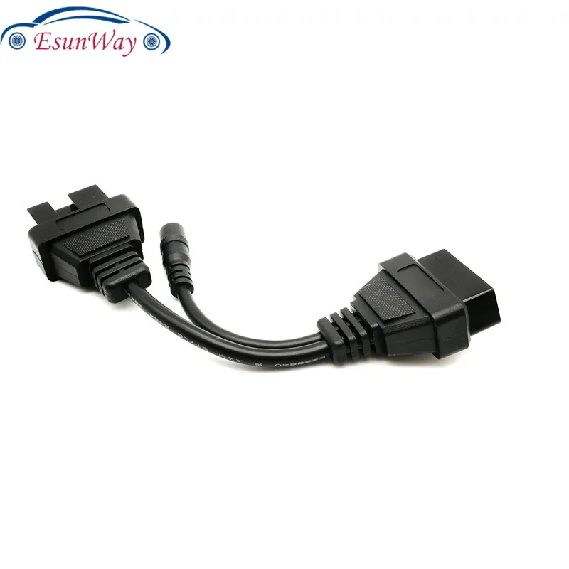 OBD2 OBDII кабель для MITSUBISHI 12PIN до 16pin разъем адаптера диагностический сканер для MITSUBISHI