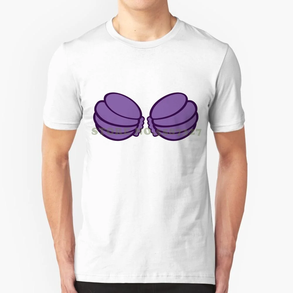 Sea Shell Boobs T-shirt Cool Funny Mermaid Vintage Tee