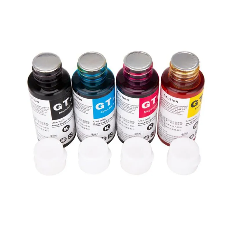 YI LE CAI compatible 400ml color dye Ink refill kit for HP 655 5820 Ink Advantage 3525 4615 4625 5525 6520 6525 printer