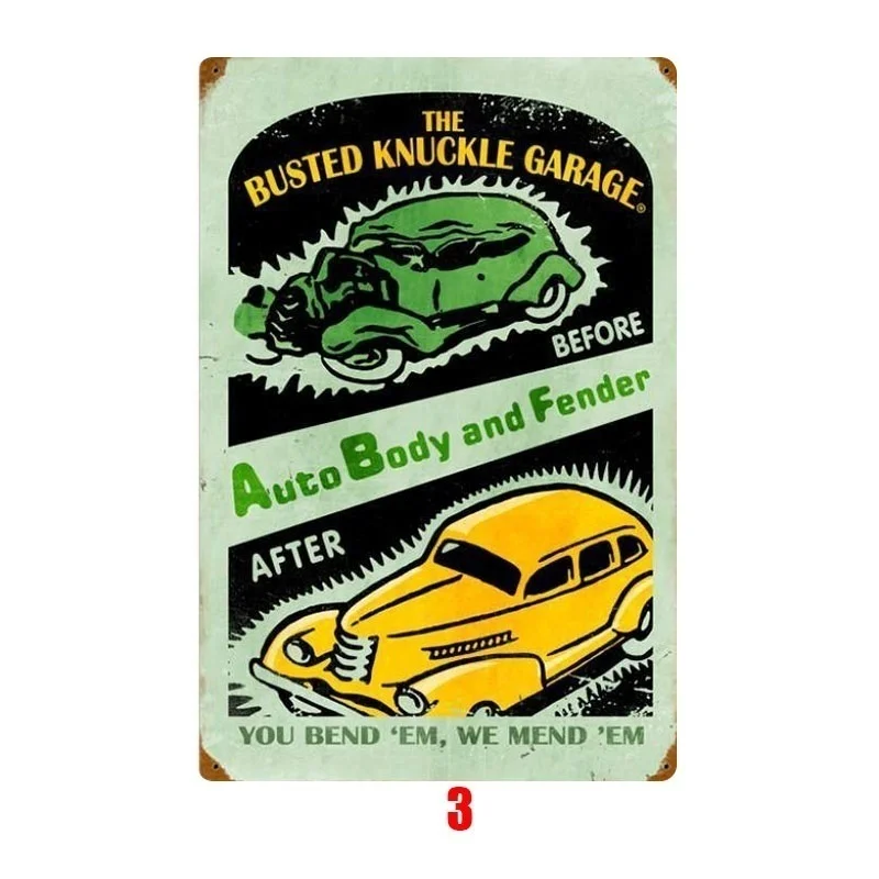 Tin Sign Wall Hanging Modern Retro Pattern home decor For Wall Decor Art 20cm*30cm(Visit Our Store More Products