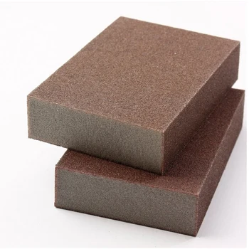 

1Pcs Emery Sponge Brush High Quality Efficient Decontamination Convenient Rust Remover Kitchen Office Household Cleaning Tools