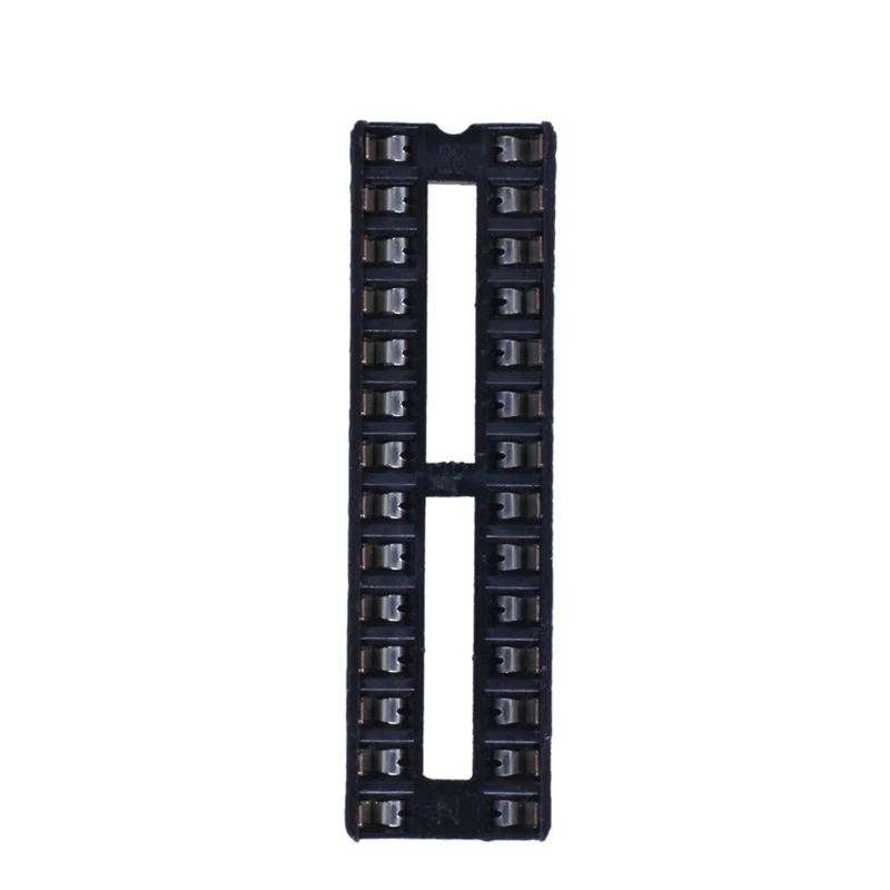 SODIAL(R) 17 шт. x 28 Pin DIP ИС адаптер Тип припоя розетка
