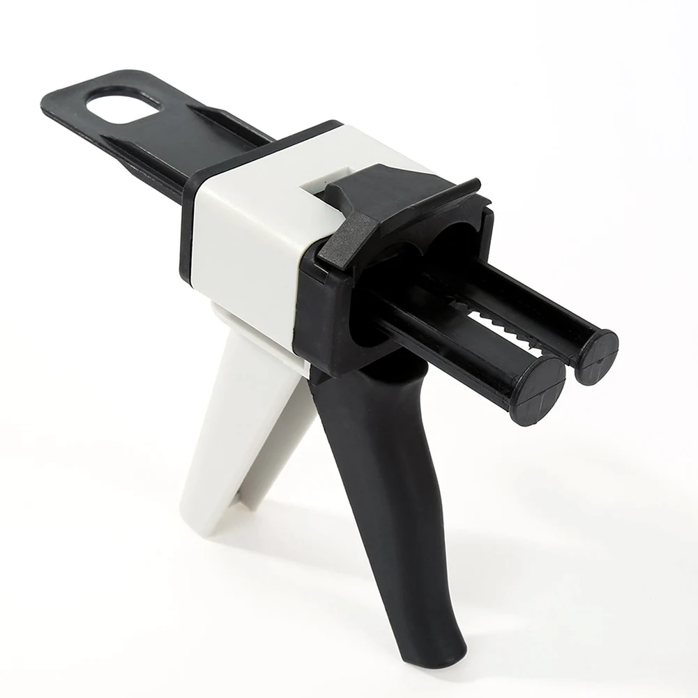 New 50ML 1:/ 2:Silicone Rubber Dispenser Static Mixer Mixing Nozzle Conveyor Applicator