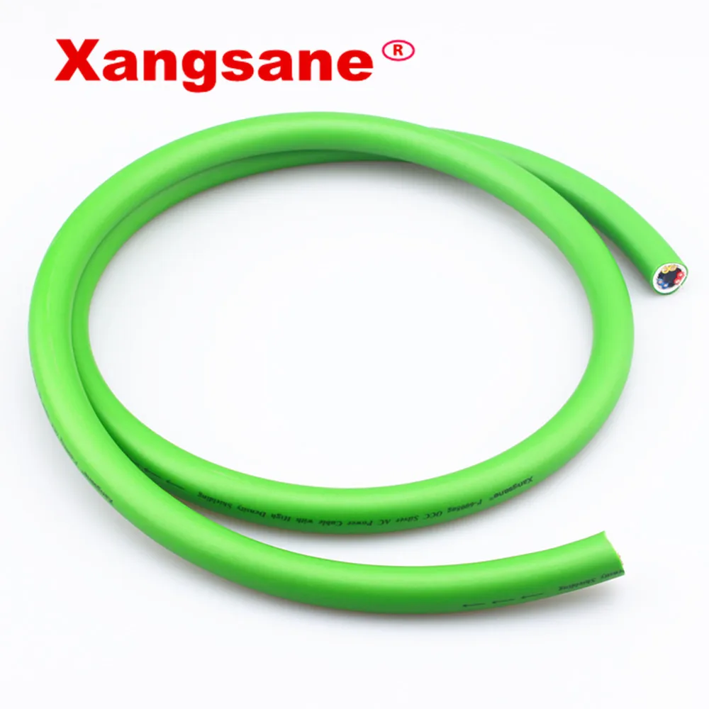 Xangsane P 6008Ag HIFI серебрянный шнур питания высококачественный аудио кабель основной