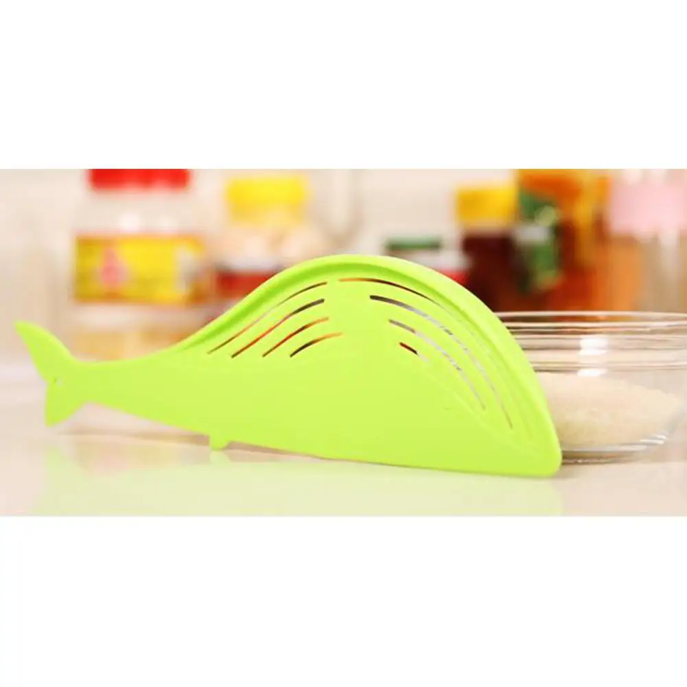 DishyKooker кухонный инструмент для мытья риса многофункциональная форма Кита ложка для мытья фруктов кухонные принадлежности