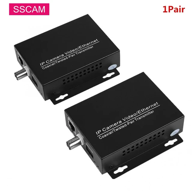 $US $51.42 1 Pair IP Camera Video Ethernet Coaxial Twisted Pair Transitter HD Network Kit Transmission Extender For CCTV Camera