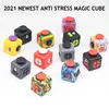 2021 Newest Decompression Dice Hand For Autism ADHD Anxiety Relief Focus Kids Stress Relief Cube Anti-stress Toys Finger Toys