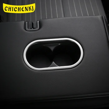 

Car Accessories Rear Seat Armrest Cup Holder Frame Trim Sticker Cover Interior Decoration for VW Volkswagen Tiguan 2007-2017