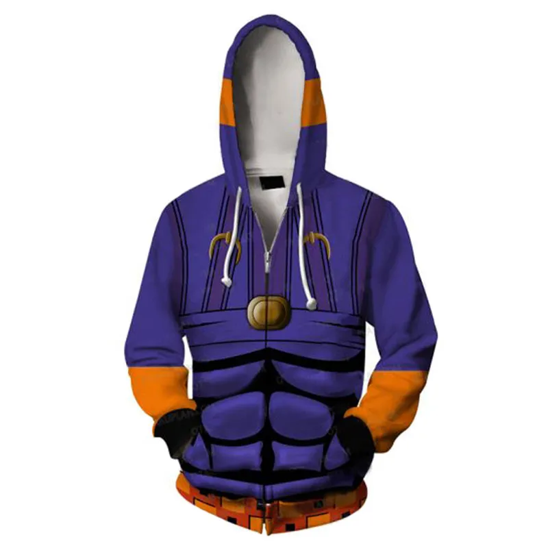 Best Anime Jojo Bizarre Adventure Hoodie Sweatshirt Kira Yoshikage Cosplay Costume Joestar Kujo Jotaro Hooded Sweater Shirt Men Boys