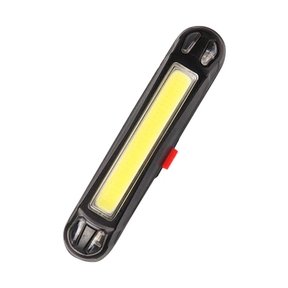 COB Rear Bike Light Taillight Safety Warning USB Rechargeable Bicycle Tail Comet LED Lamp THJ99 - Цвет: Red light