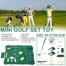 

Mini Golf Professional Practice Set Golf Ball Sport Set Children's Toy Golf Club Practice Ball Sports Indoor Games Golf Training