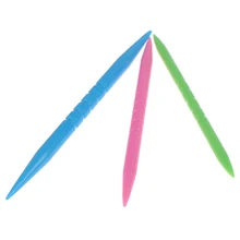 3 pz/set Scanalato Cavo Titolare Del Punto di Lavoro A Maglia Punto Marcatori di Lavoro A Maglia Titolare Ago Strumenti di Cucito FAI DA TE Ago Arti Del Mestiere(China)