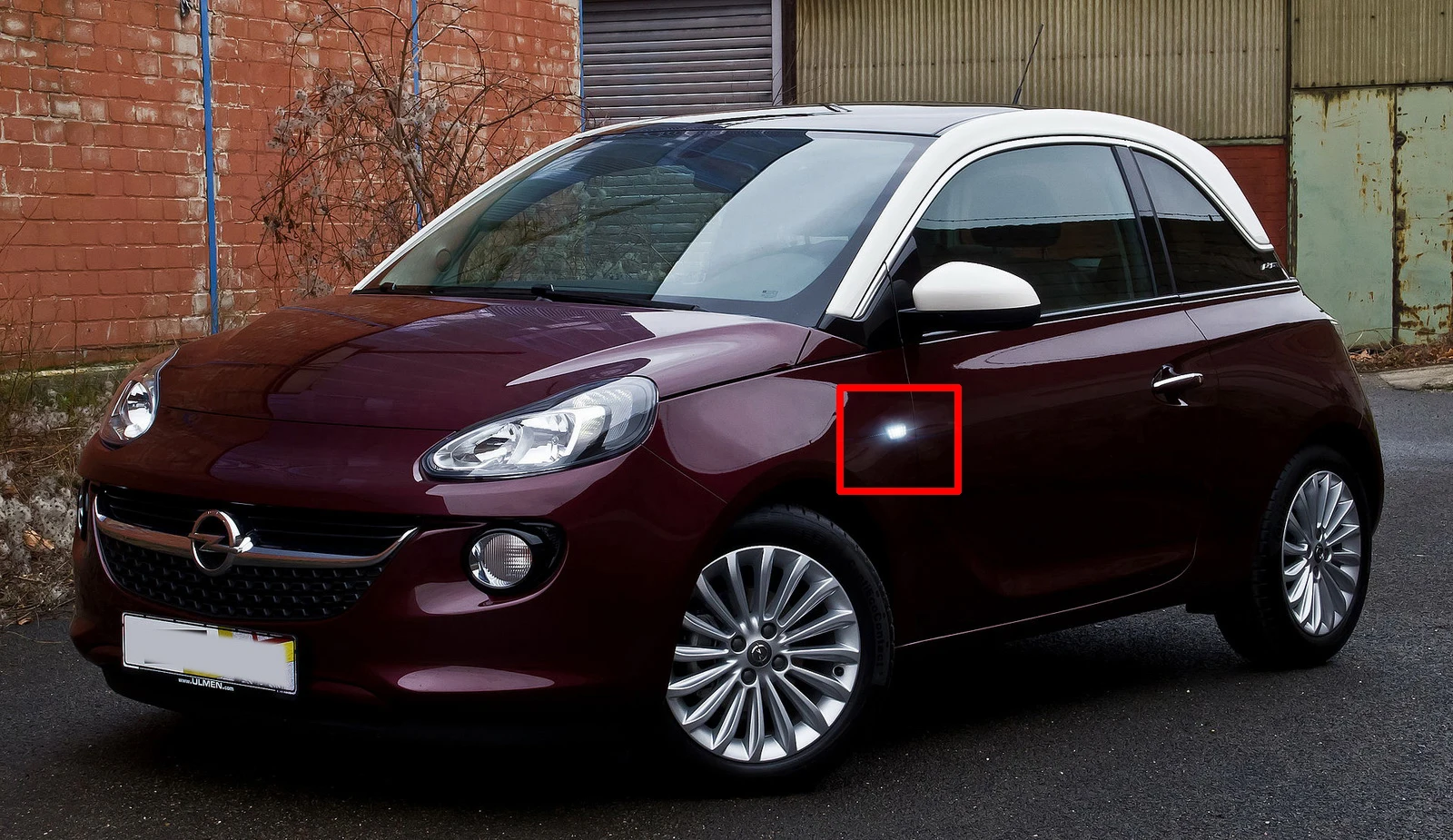 2x для Opel Vauxhall светодиодный индикатор повторителя боковой Светильник лампы Astra H& J Adam Corsa D