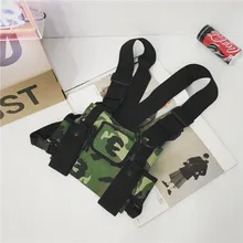 INS, мужской и женский тактический жилет в стиле хип-хоп, многофункциональный нагрудный рюкзак, популярный бренд, рабочая одежда, жилет, рюкзак