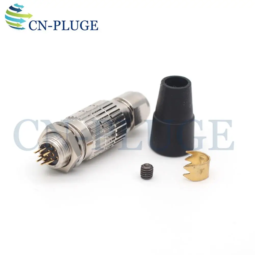 8 адаптер и гнездовой разъем Hirose PCB панель сварочный разъем HR25-7TP-8S HR25-7TR-8P 8-контактный Кабельный разъем
