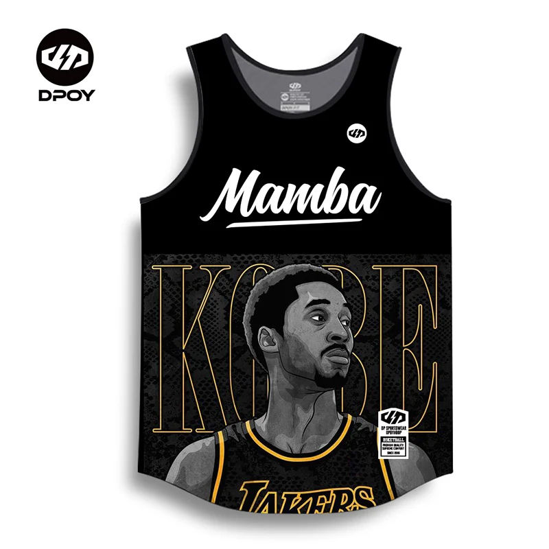 dpoy original design basketball vest loose and breathable men's basketball star athlete art cool sweatshirt artistic creativ