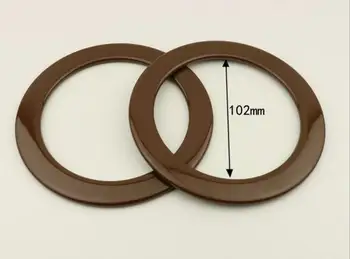 

(10pcs/lot) factory wholesale luggage handbag hardware accessories inner diameter 102cm plastic O-shaped handle