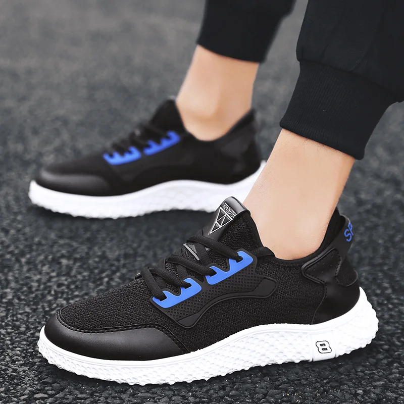 

MEN'S SHOES 2019 Summer New Style Canvas Board Shoe Korean-style Trend Versatile Mesh Casual Shoes Men Breathable Trendy Shoes