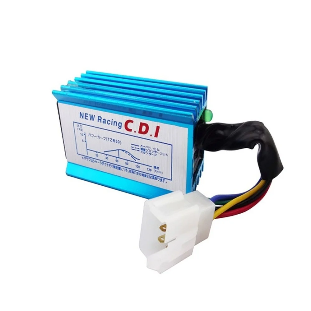 5 Pin AC гоночный зажигание синий CDI Коробка для 50cc 110cc 125cc 140cc 150cc ATV Quad Go Kart питбайк мопед скутер мотоцикл