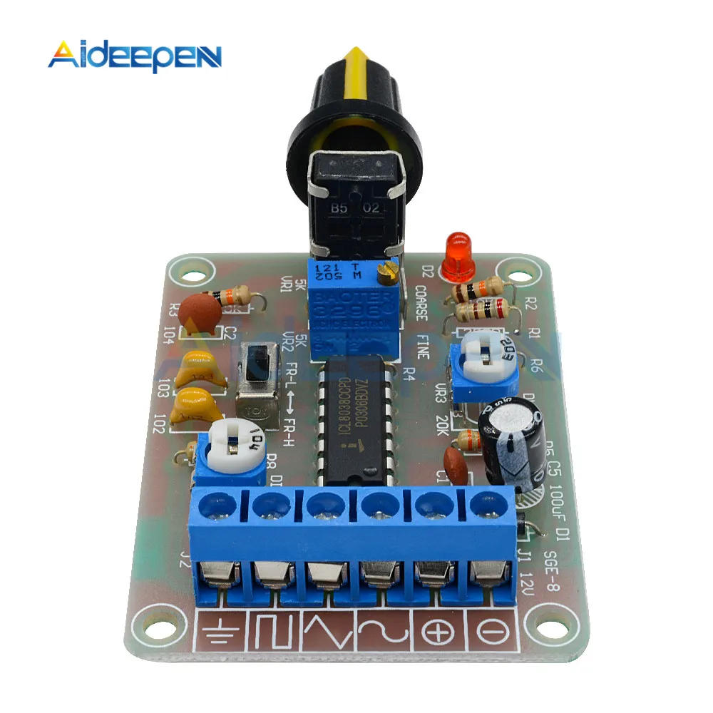 ICL8038 интегральный Функциональный модуль генератора сигнала синусоидальный сигнал прямоугольной треугольная панель